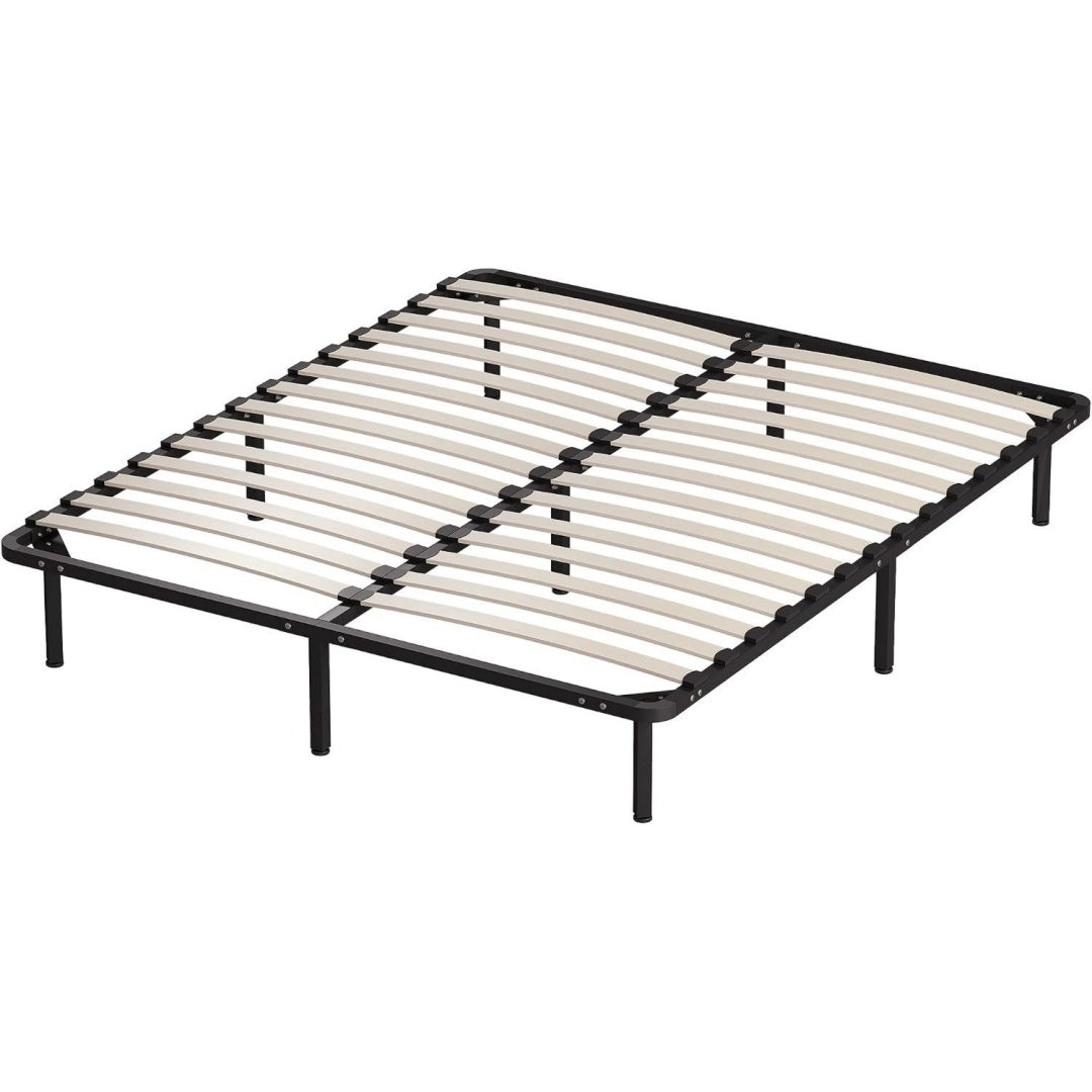 Design versatile strutture letto in legno con contenitore nero