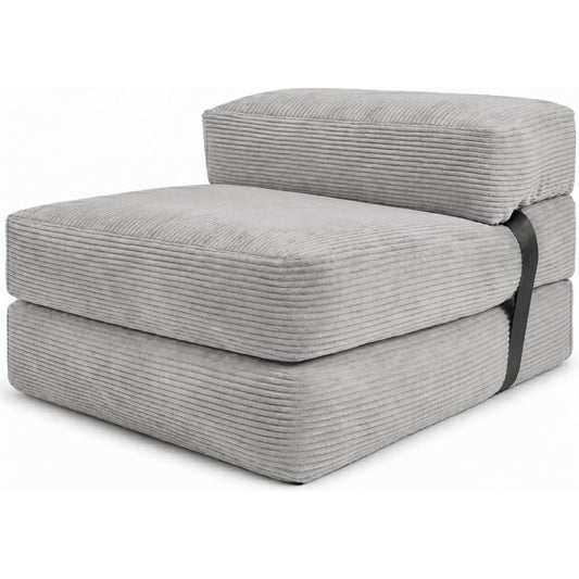 Stile raffinato poltrone pieghevole grigio