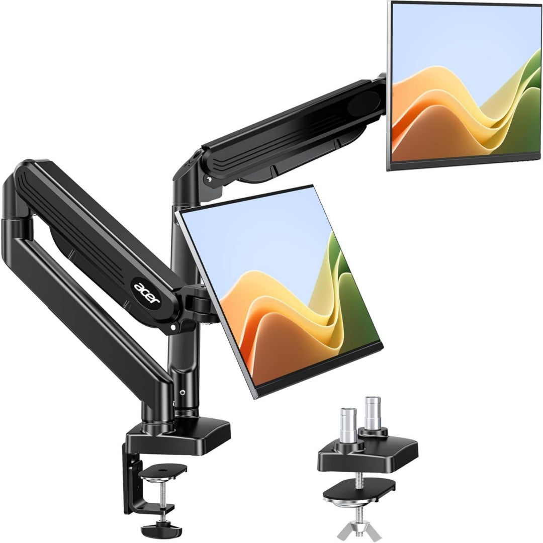 Arredo contemporaneo bracci per monitor in ferro regolabile