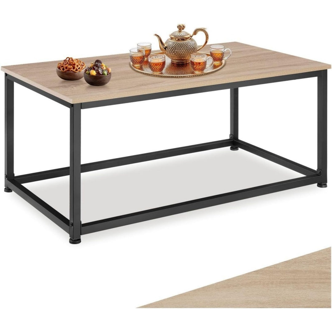 Forma equilibrata tavolini bassi in legno rosso
