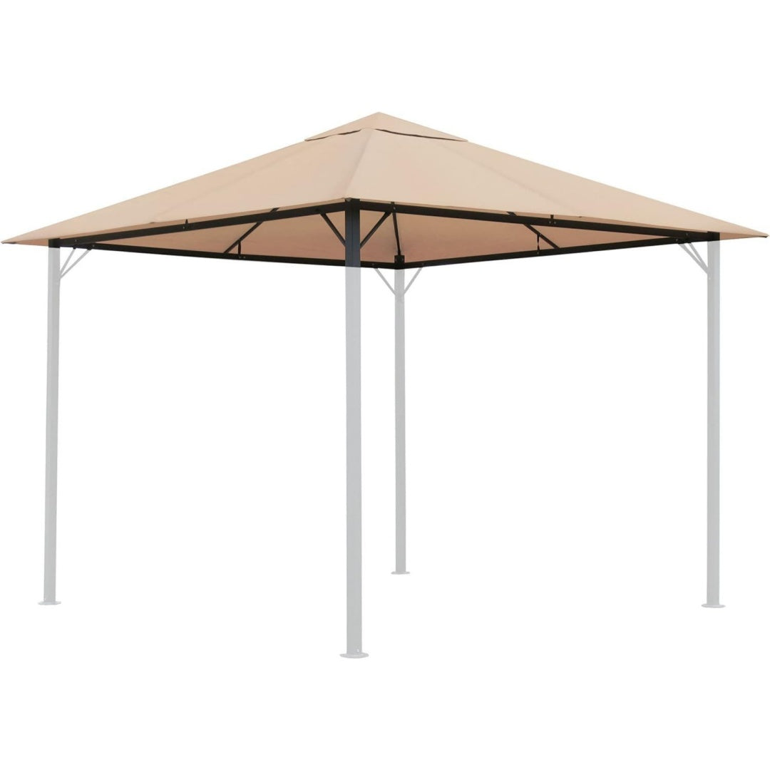 Finitura armoniosa gazebo in tessuto beige