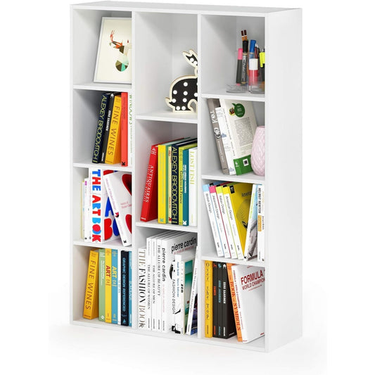 Profilo moderno librerie bianco