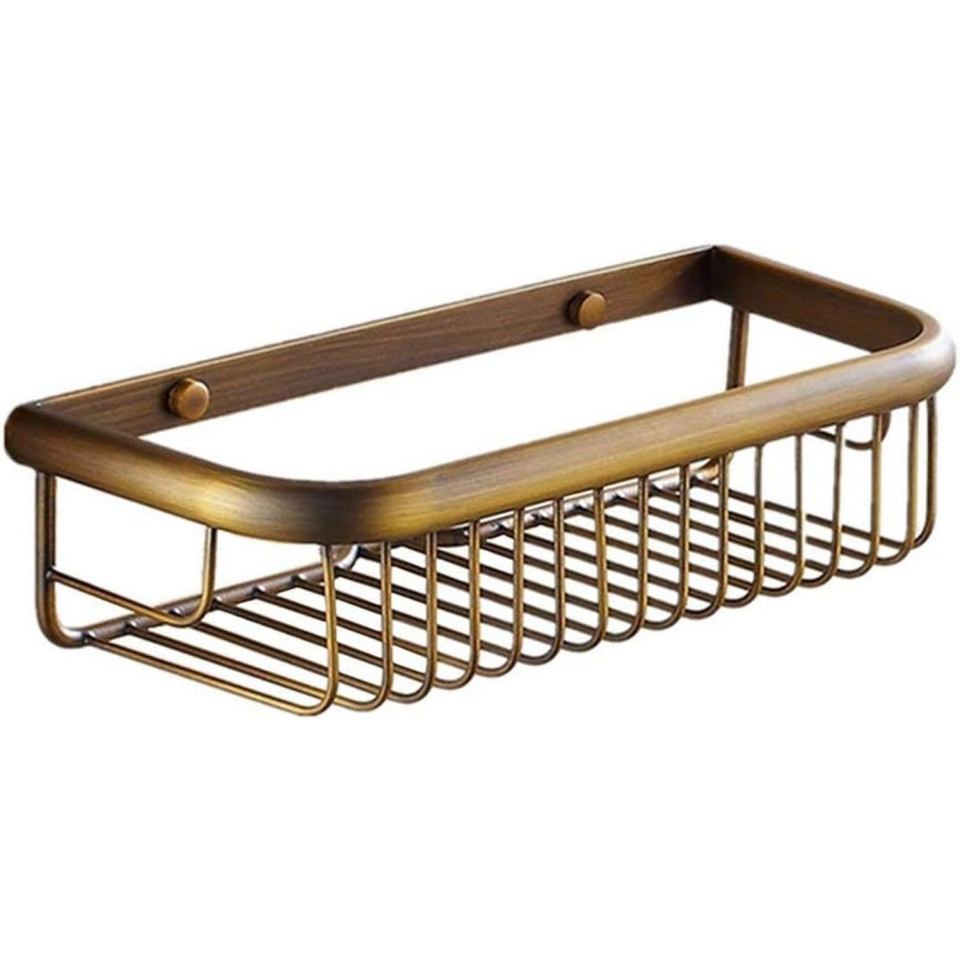 Soluzione funzionale mensole bagno