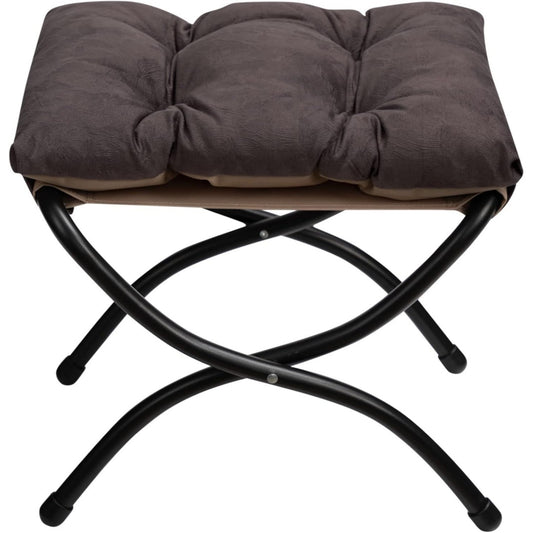 Design versatile poggiapiedi in metallo pieghevole antiscivolo