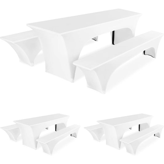 Eleganza pratica set fodere bianco